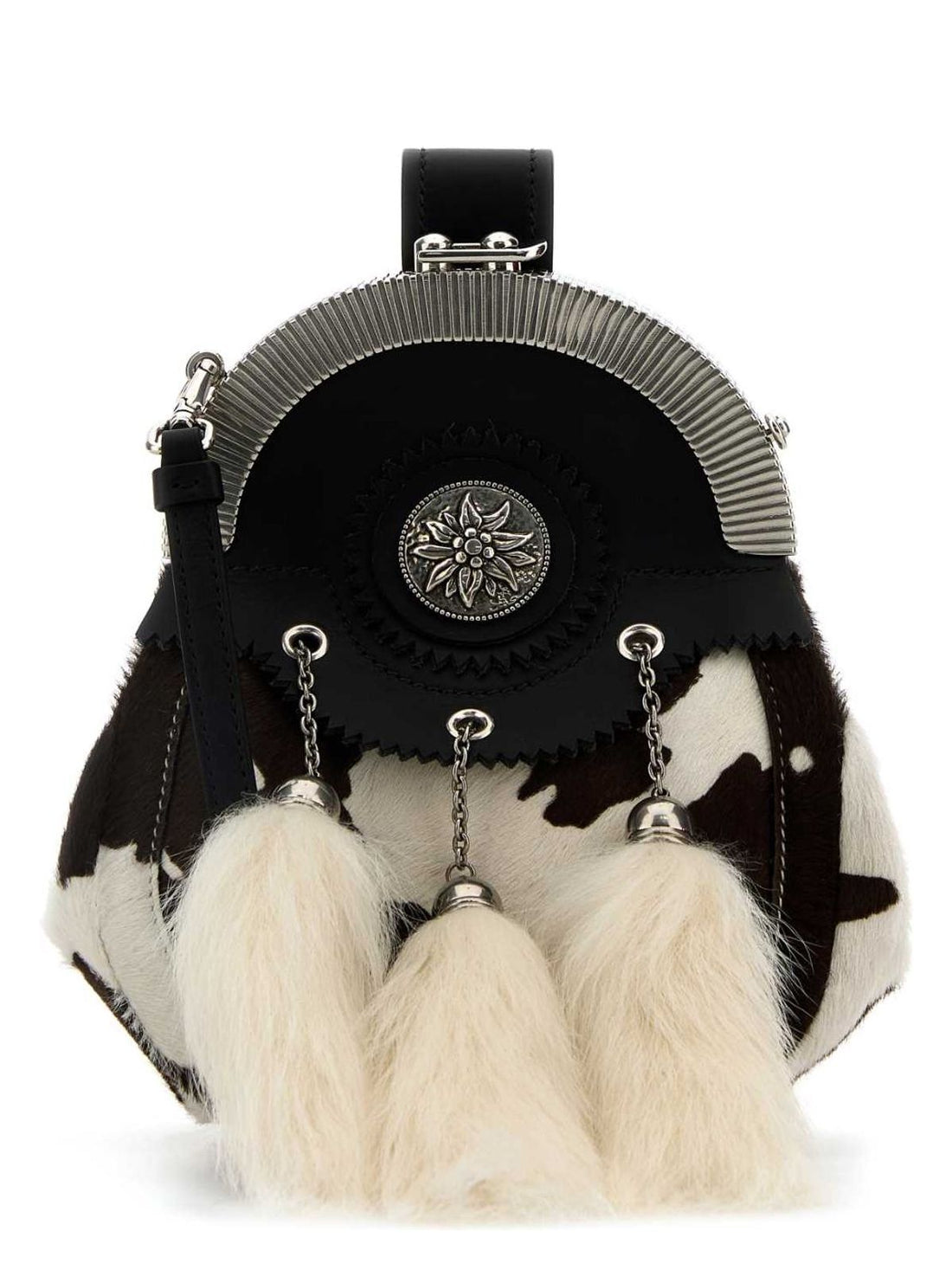 PRINTED CALF HAIR CLUTCH - BAGS