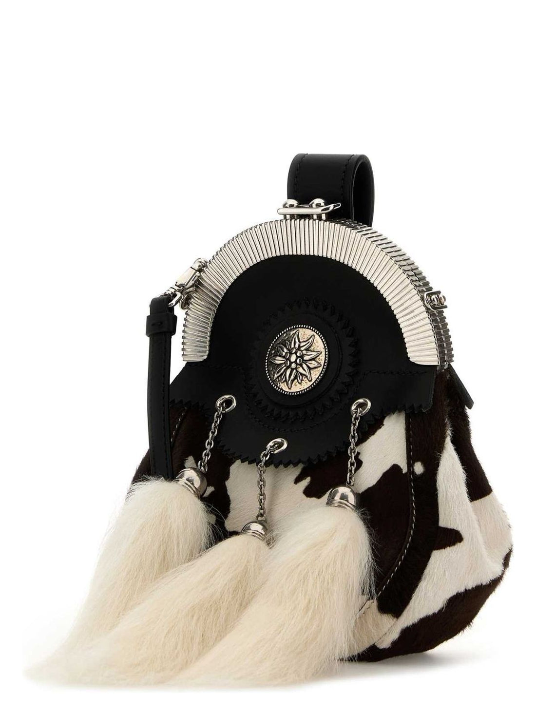 PRINTED CALF HAIR CLUTCH - BAGS