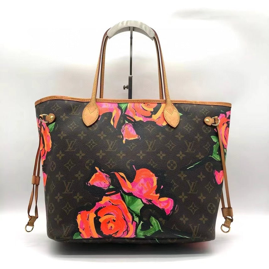Louis Vuitton Neverfull MM Floral Tote Bag - Handbags