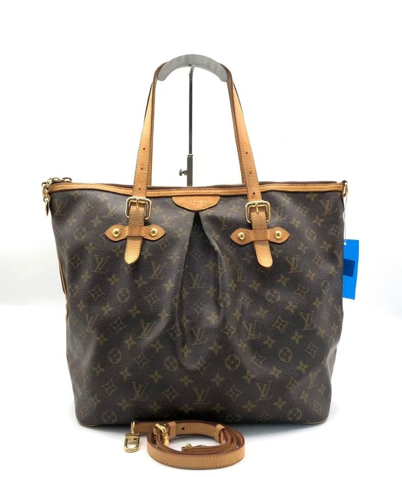 Louis Vuitton Monogram Canvas Tote Bag Brown Large - Handbags