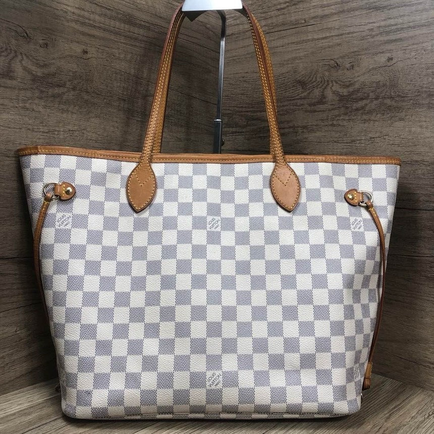 Louis Vuitton Neverfull MM Damier Azur Tote Bag - Handbags