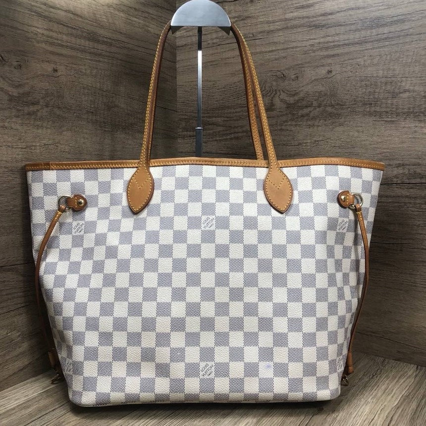 Louis Vuitton Neverfull MM Damier Azur Tote Bag - Handbags