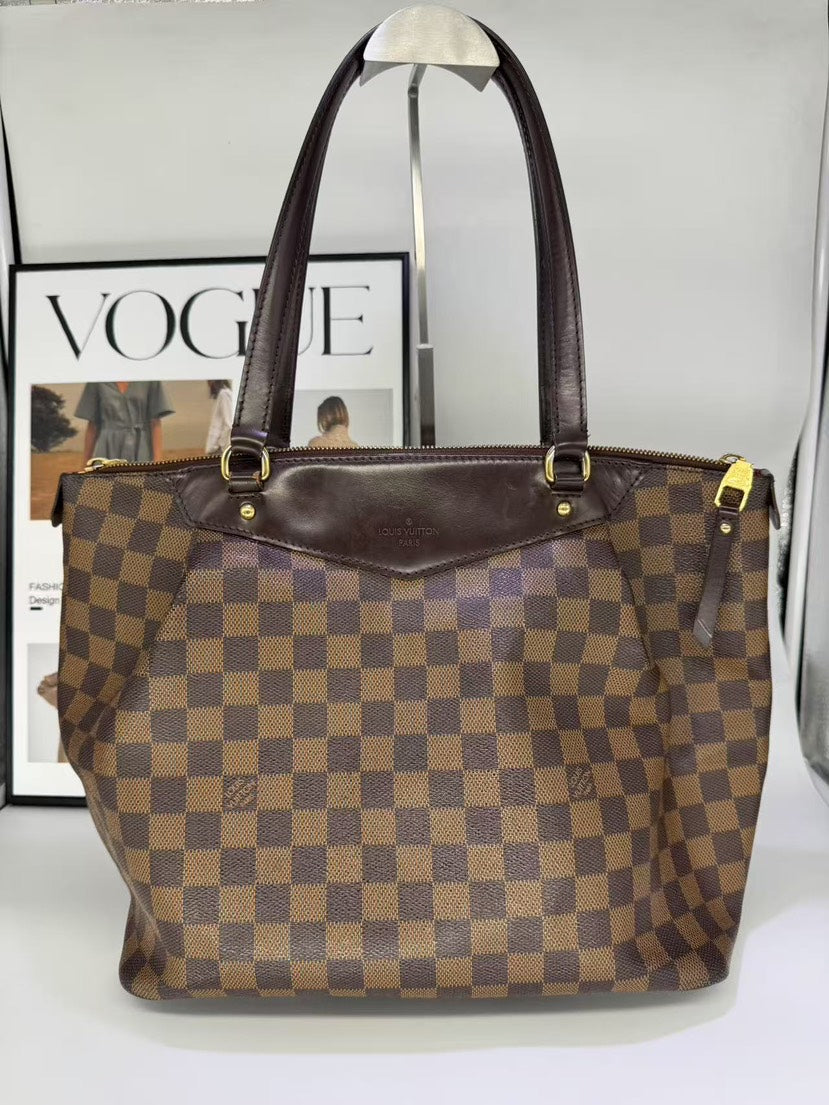 Louis Vuitton Damier Ebene Tote Bag - Handbags - 4