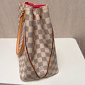 Louis Vuitton Neverfull MM Damier Azur Tote Bag Medium Canvas - Handbags - 4
