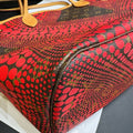 Louis Vuitton Neverfull MM Yayoi Kusama Red Monogram Tote - Handbags - 2