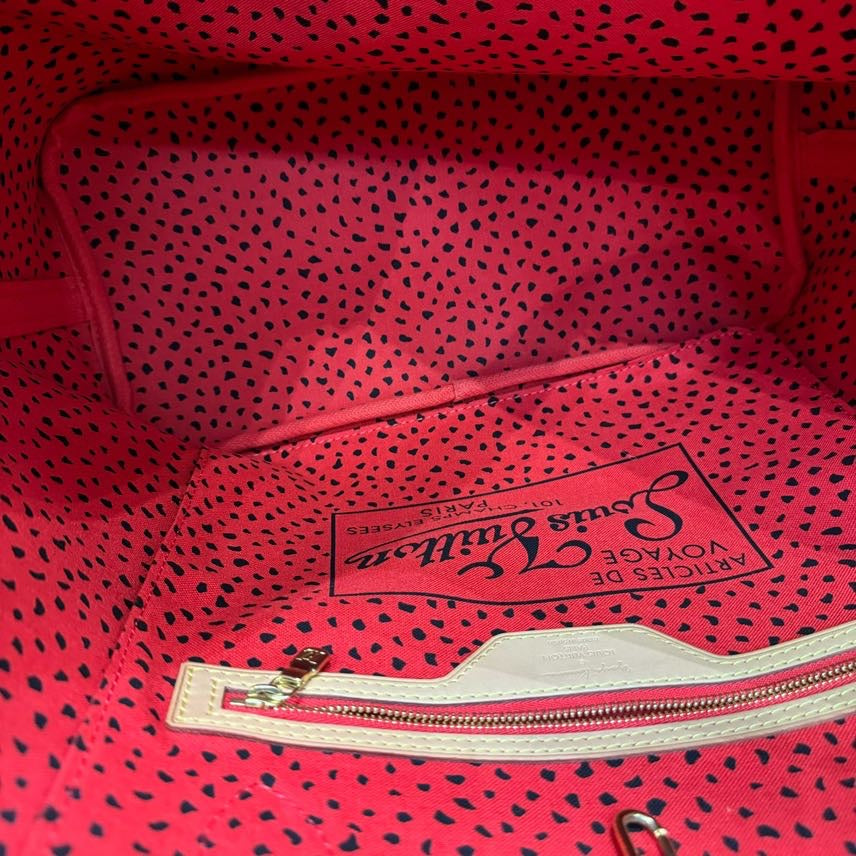 Louis Vuitton Neverfull MM Yayoi Kusama Red Monogram Tote - Handbags - 5