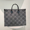 Louis Vuitton On The Go Black Monogram Canvas Tote Bag Large - Handbags