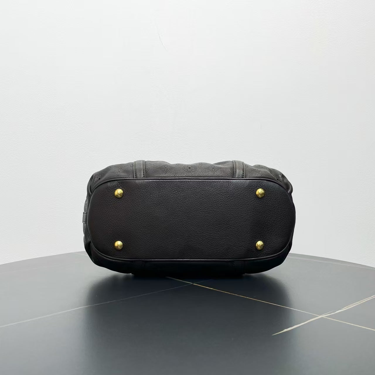 Louis Vuitton Mahina Leather Black Tote Bag - Handbags - 3