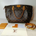 Louis Vuitton Monogram Canvas Tivoli PM Tote Bag Brown - Handbags