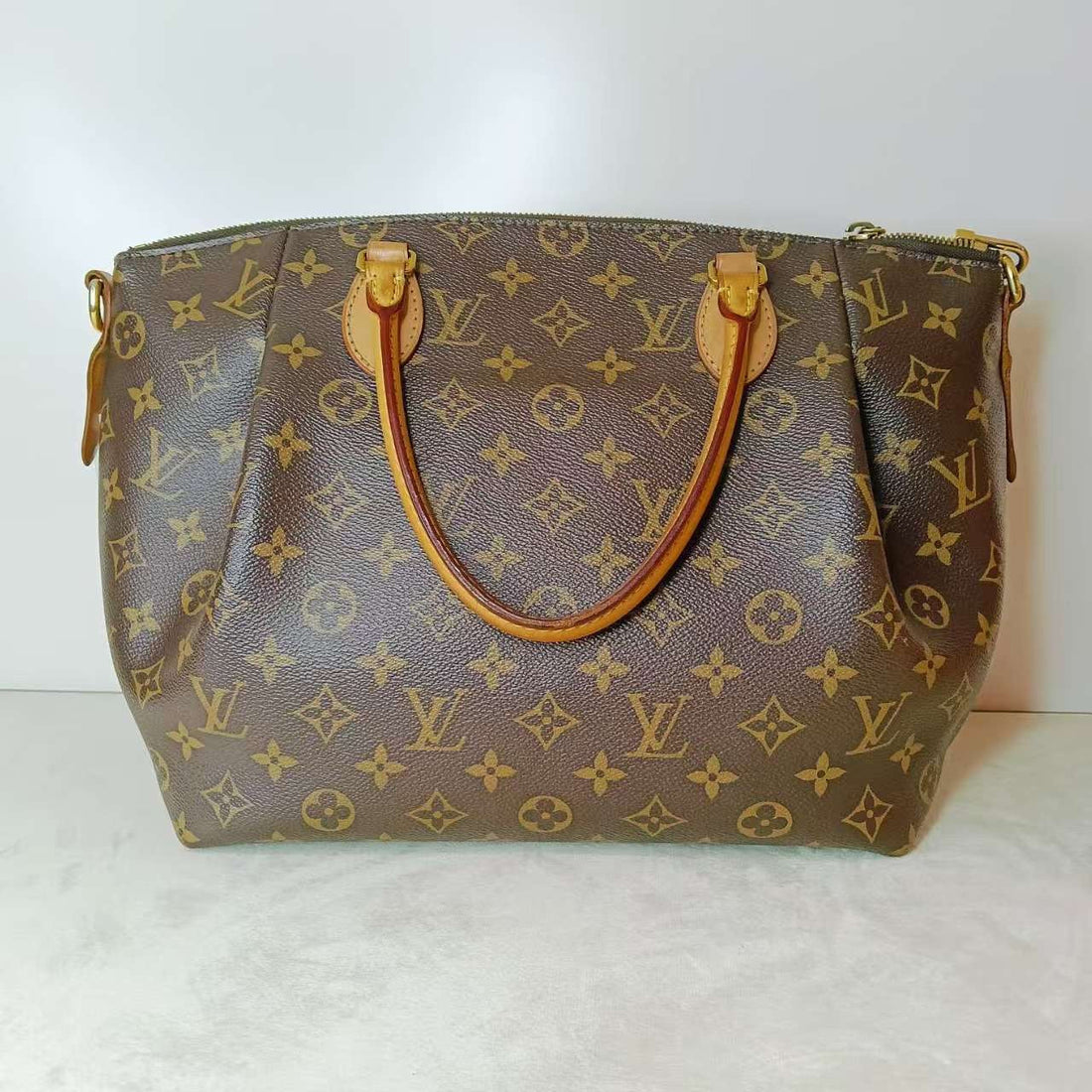 Louis Vuitton Monogram Canvas Tivoli PM Tote Bag Brown - Handbags