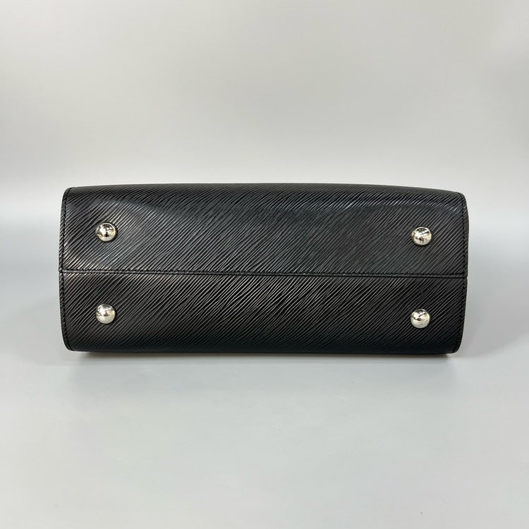 Louis Vuitton Twist Tote Bag Epi Black 30x22x13cm - Handbags - 3