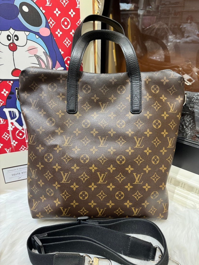 Louis Vuitton Monogram Brown Tote Bag - Handbags - 2