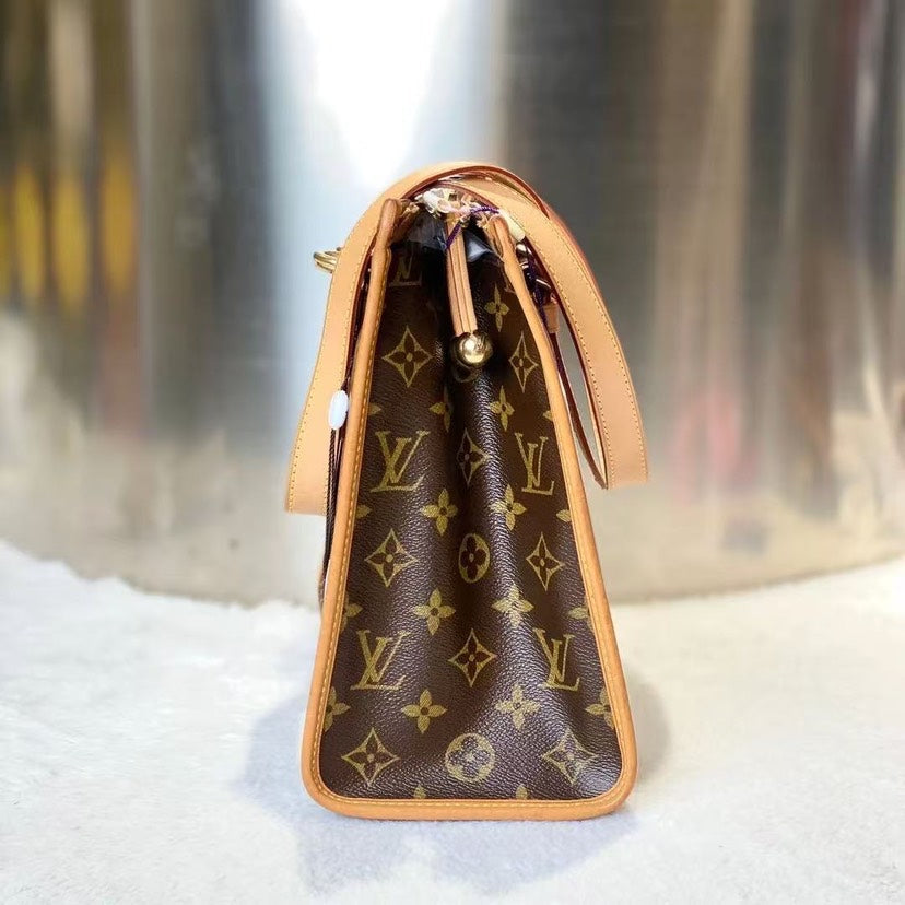 Louis Vuitton Popincourt Haut Brown Tote Bag - Handbags - 4