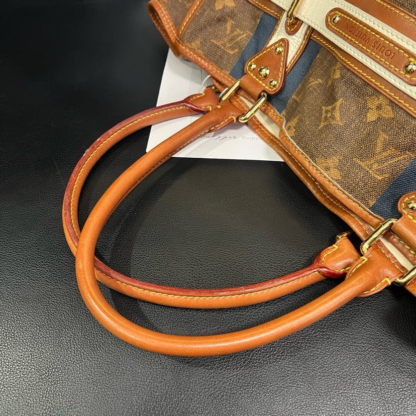 Louis Vuitton Limited Edition Monogram Canvas Tote Handbag - Handbags - 3