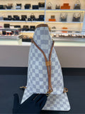 Louis Vuitton Neverfull Damier MM White Tote Bag - Handbags - 2