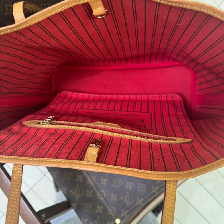 Louis Vuitton Neverfull Brown Tote - Handbags - 3