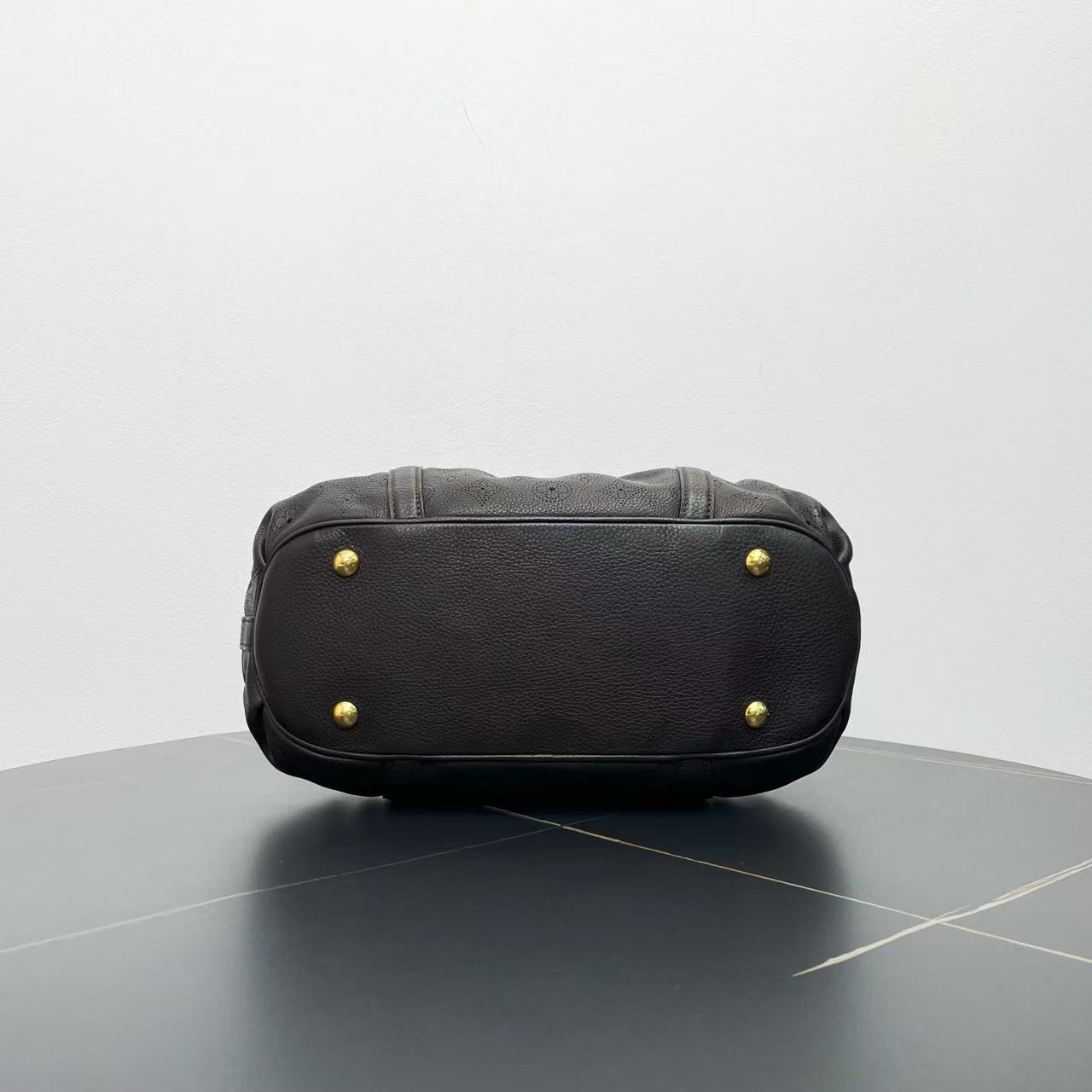 Louis Vuitton Mahina Leather Black Tote Bag - Handbags - 3