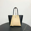 Louis Vuitton Belmont Beige Black Tote Bag - Handbags