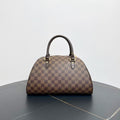 Louis Vuitton Damier Ebene Alma Tote Bag Brown - Handbags - 3