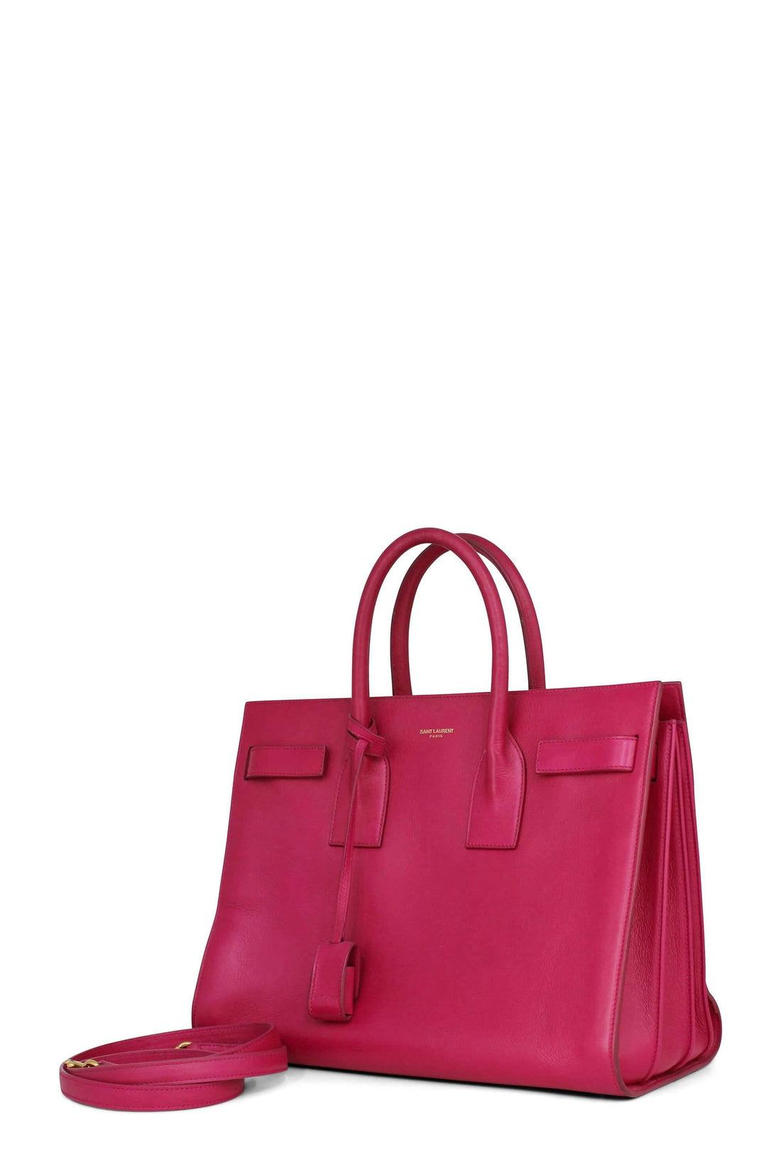 Classic Small Sac De Jour Pink With Gold Hardware - Bags
