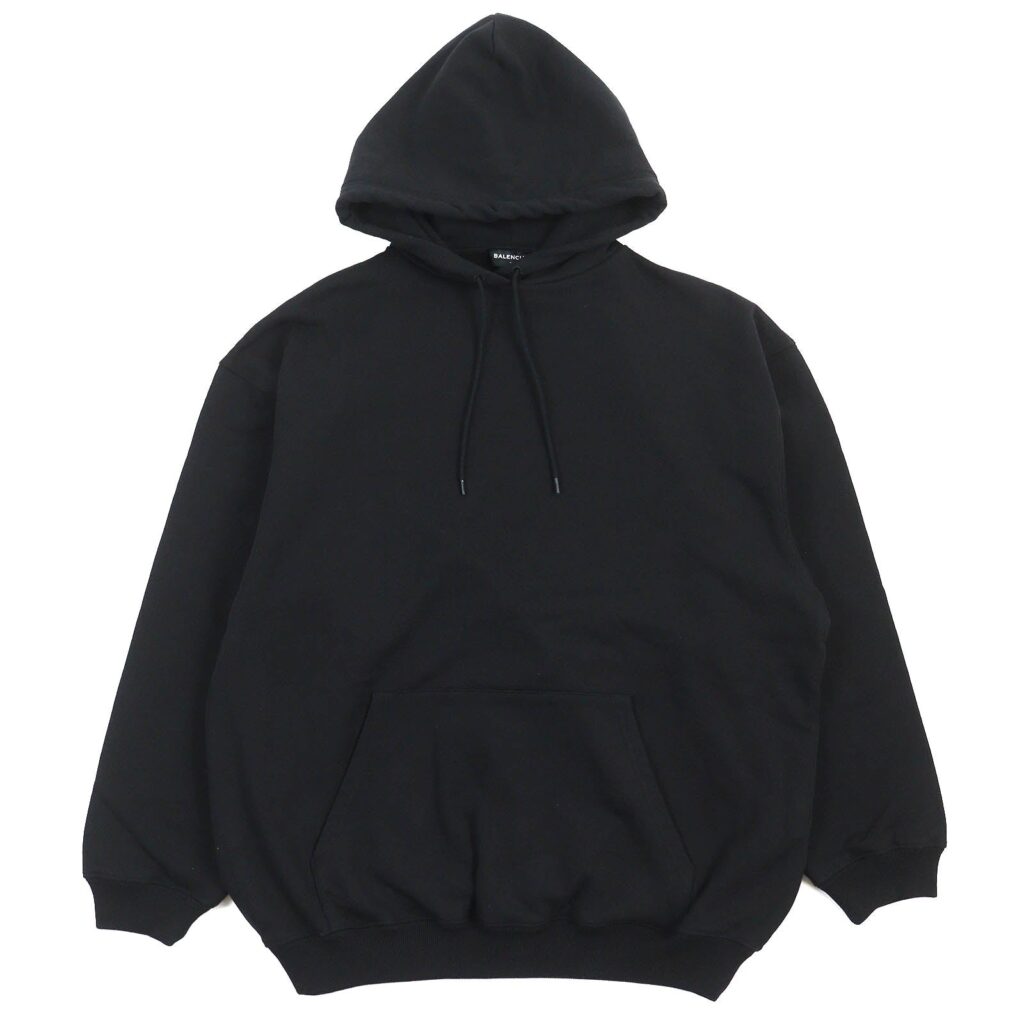 Balenciaga Cotton Back Logo Oversized Pullover | Studio Nafay