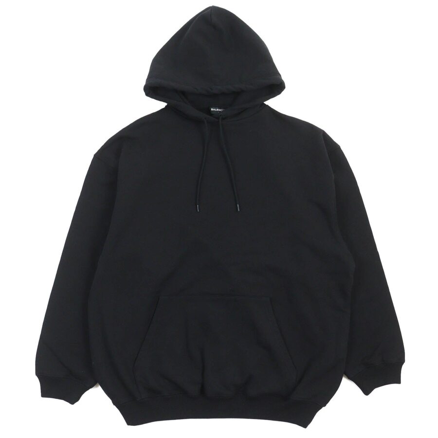Balenciaga Cotton Back Logo Oversized Pullover | Studio Nafay