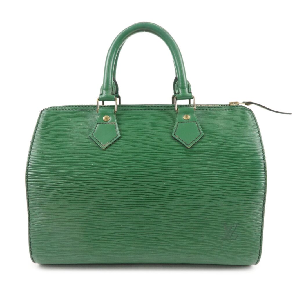 Louis Vuitton Epi Speedy 25 Hand Boston Bag Borneo Green - Product Image 2