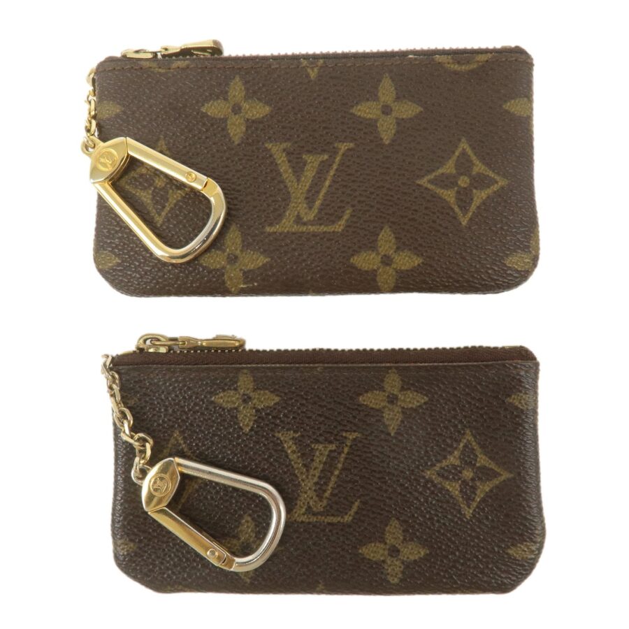 Louis Vuitton Monogram Set of 2 Pochette Cles Coin Case | Studio Nafay