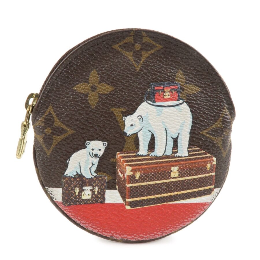 Louis Vuitton Monogram Porte Monnaie Rond Christmas Limited | Studio Nafay
