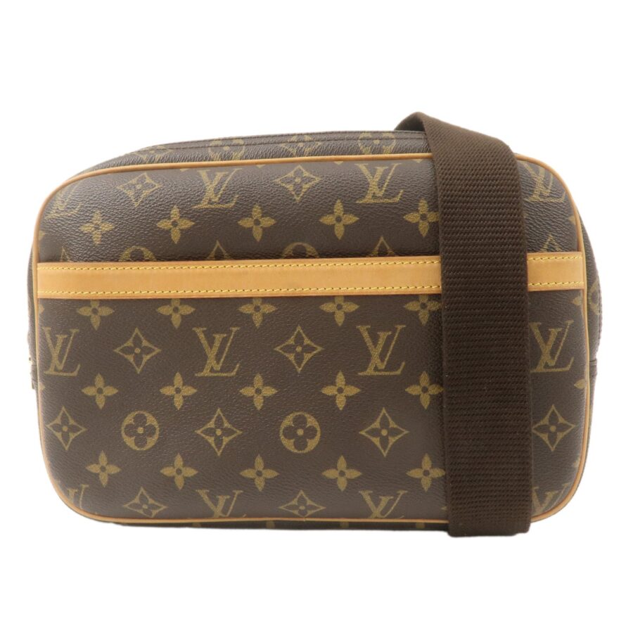 Louis Vuitton Monogram Reporter PM Shoulder Bag Brown | Studio Nafay
