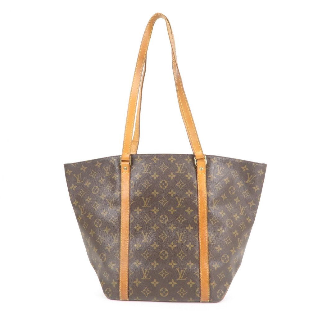 Louis Vuitton Monogram Sac Shopping Shoulder Bag Brown | Studio Nafay
