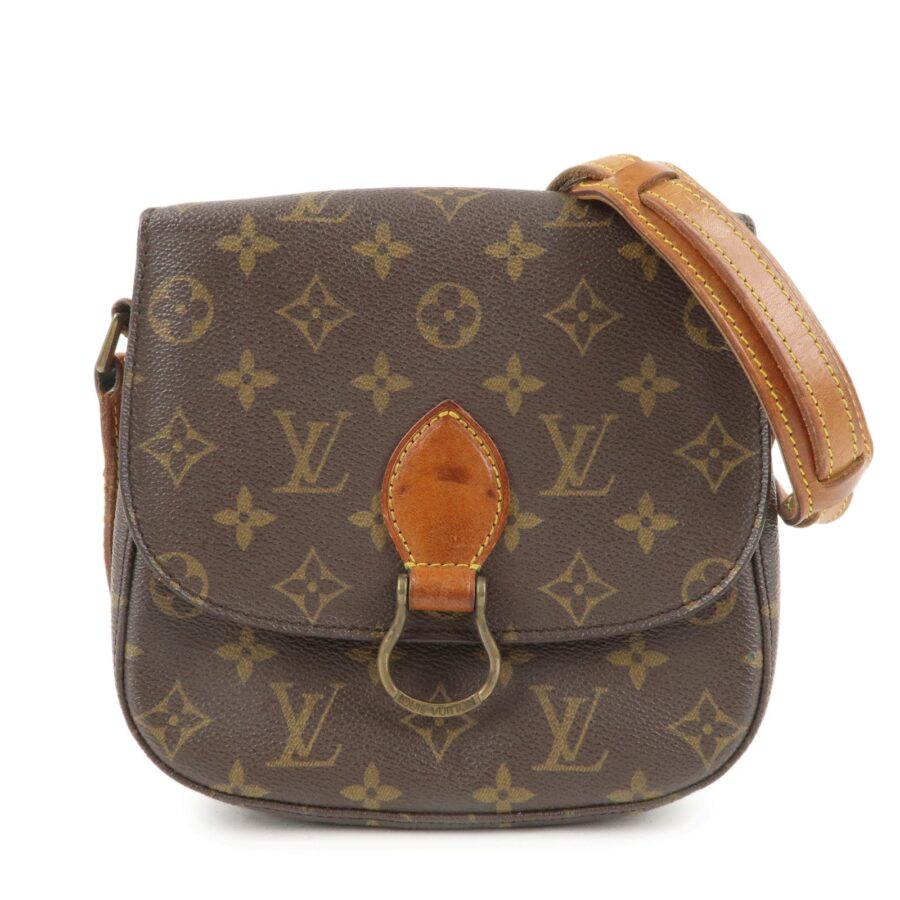 Louis Vuitton Monogram Saint Cloud MM Shoulder Bag Brown | Studio Nafay