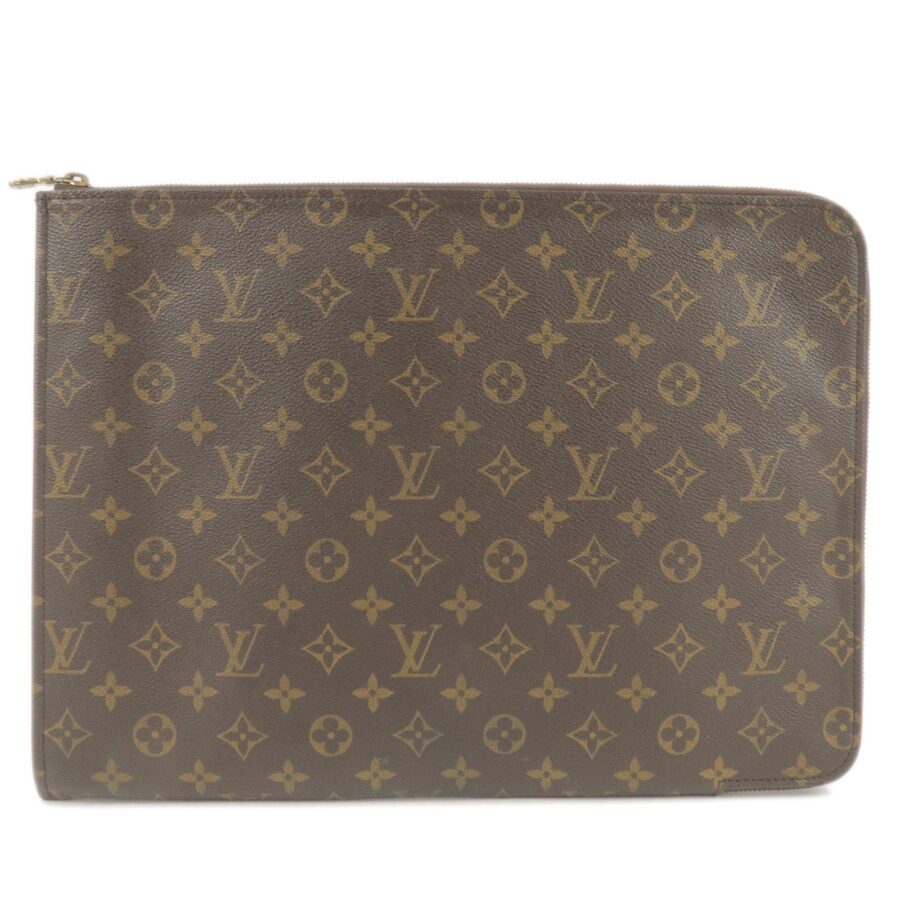 Louis Vuitton Monogram Porte Documents Clutch Bag | Studio Nafay