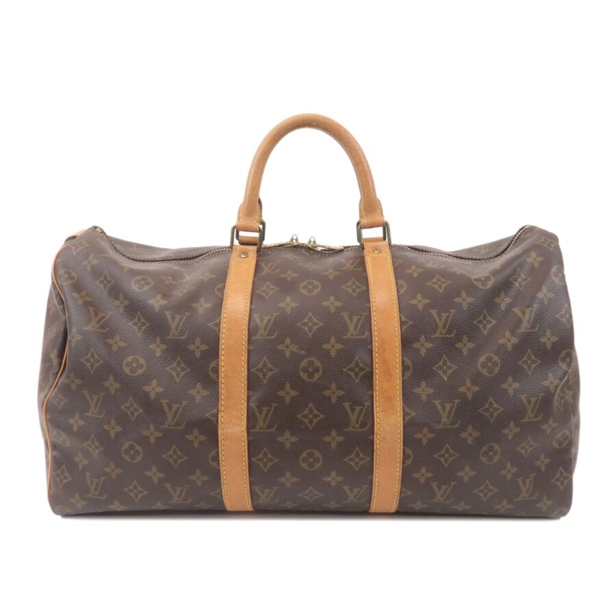 Louis Vuitton Monogram Keep All 50 Bag Brown | Studio Nafay