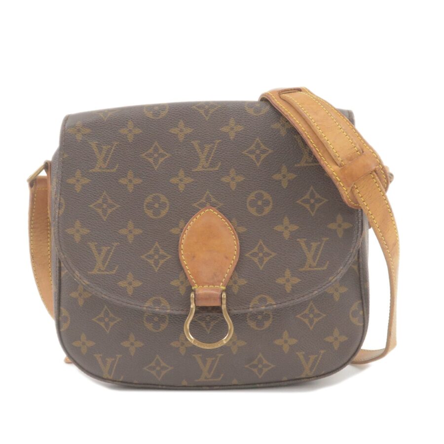 Louis Vuitton Monogram Saint Cloud GM Shoulder Bag Brown | Studio Nafay