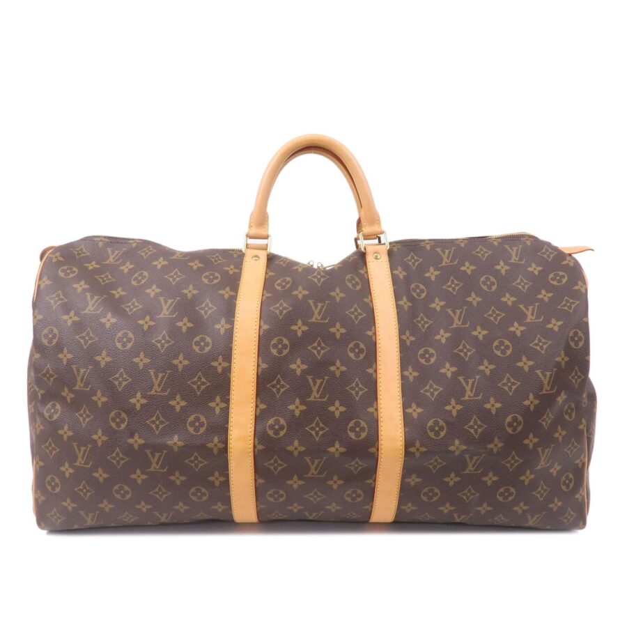 Louis Vuitton Monogram Keep All 60 Boston Bag Brown | Studio Nafay