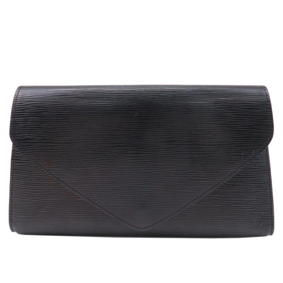 Louis Vuitton Epi Arts Deco Clutch Bag Purse Noir | Studio Nafay