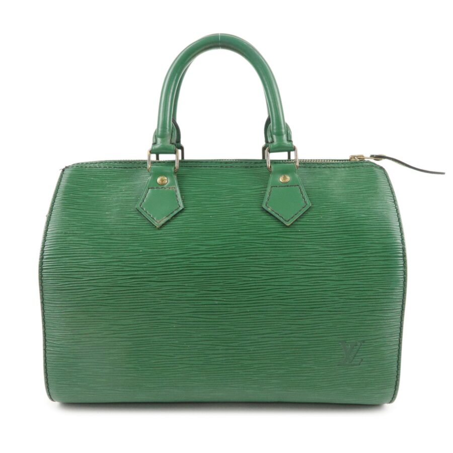 Louis Vuitton Epi Speedy 25 Hand Boston Bag Borneo Green | Studio Nafay