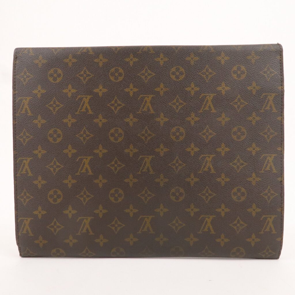 Louis Vuitton Monogram Posh Ministre Clutch Bag Brown - Product Image 2