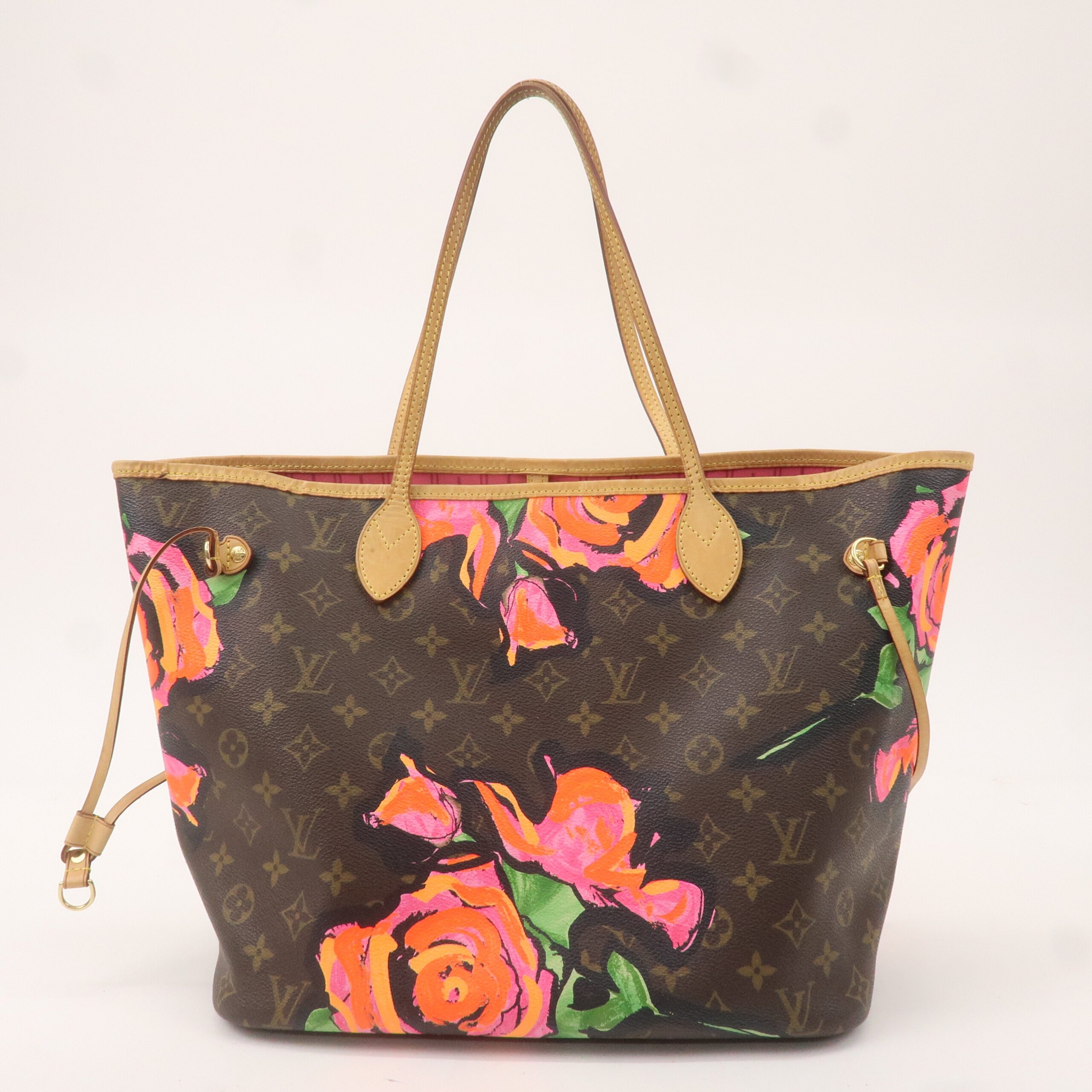 Louis Vuitton Monogram Rose Neverfull MM Tote Bag