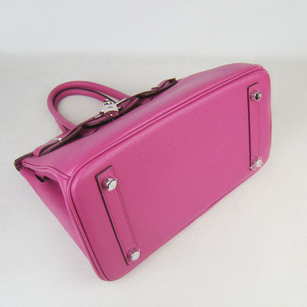 Hermes Birkin 30cm Togo Leather Handbags Peach Silver | Studio Nafay