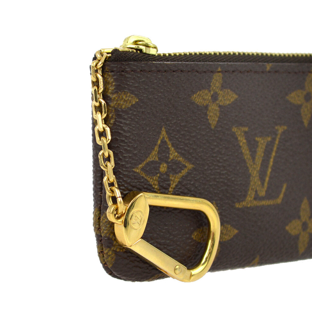Louis Vuitton Monogram Pochette Cles Coin Purse Wallet
