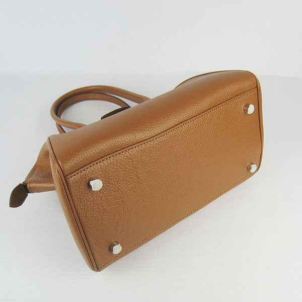 Luxury Hermes Paris Bombay Victoria Handbag light coffee | Studio Nafay