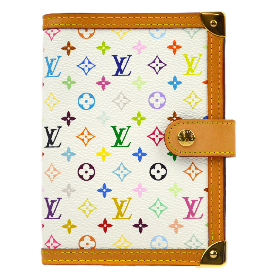Louis Vuitton Monogram Multicolor Agenda PM Notebook Cover Small Good