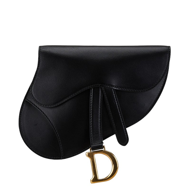 Dior Leather Saddle Bag Clutch | Studio Nafay