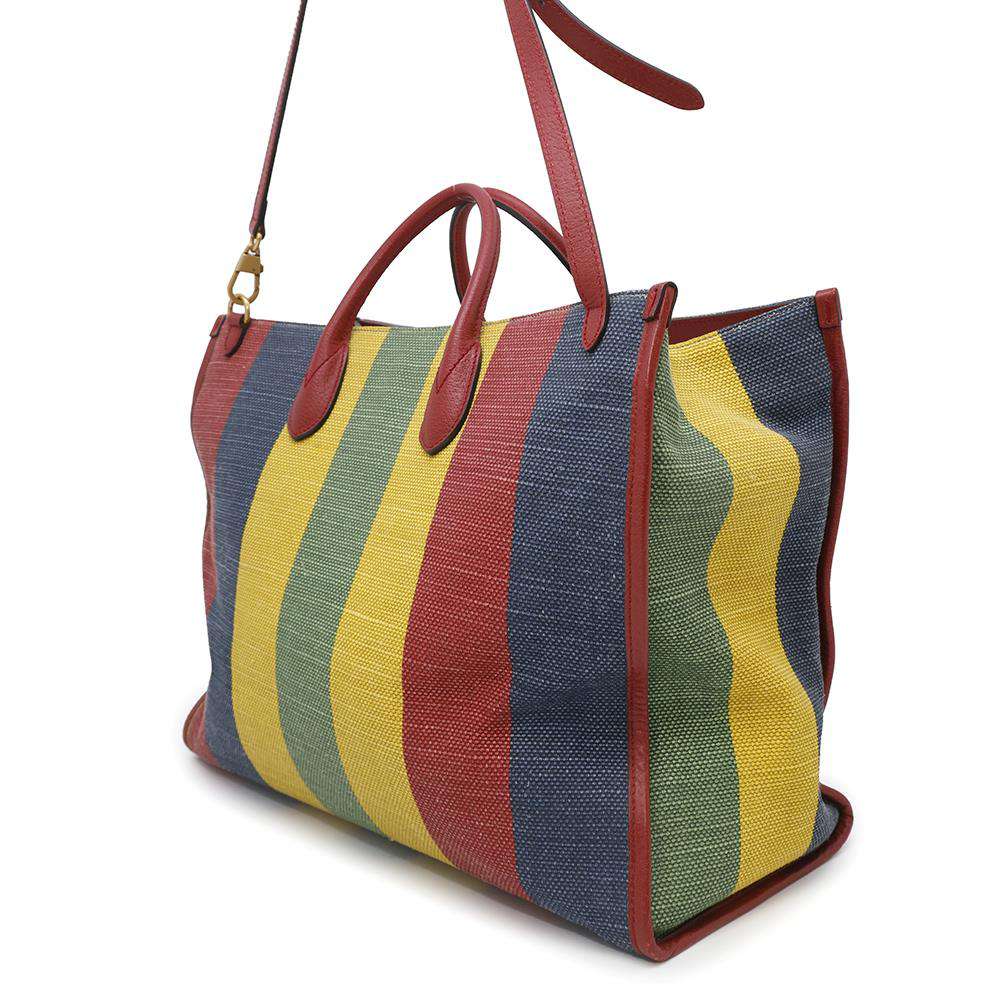 GUCCI Baiadera 2WAYBag Multicolor630358 Canvas Leather