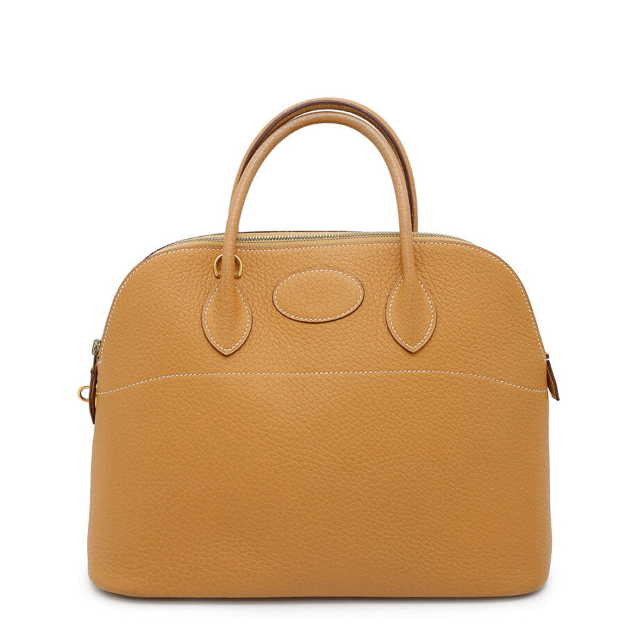 HERMES Bolide Natural Sable Fjord Leather Size 35 | Studio Nafay