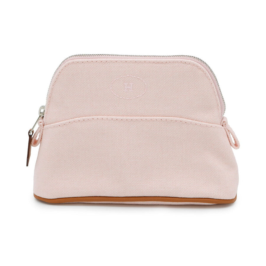 HERMES Bolide Pouch Rose pearl Canvas Size Mini mini | Studio Nafay