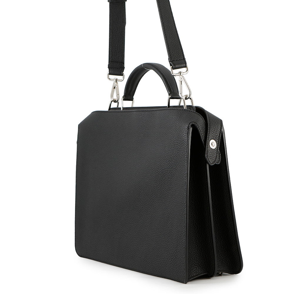 FENDI Peekaboo Icy You Black7VA529 Leather Size Medium