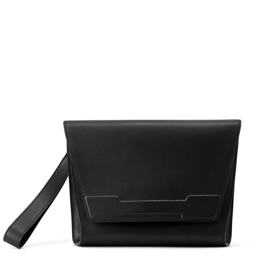 HERMES Novapolis Pouch Black Evercolor | Studio Nafay